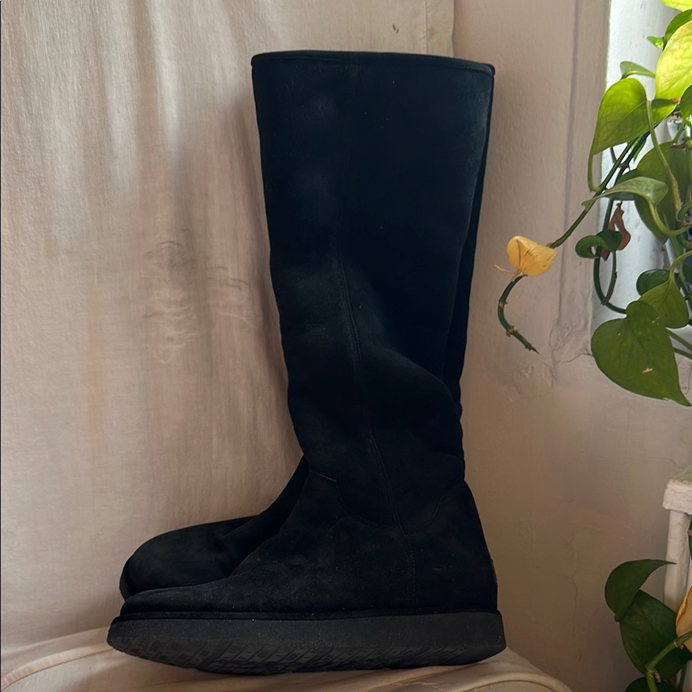Ugg Collection Extra Tall Women’s Black Suede Boots